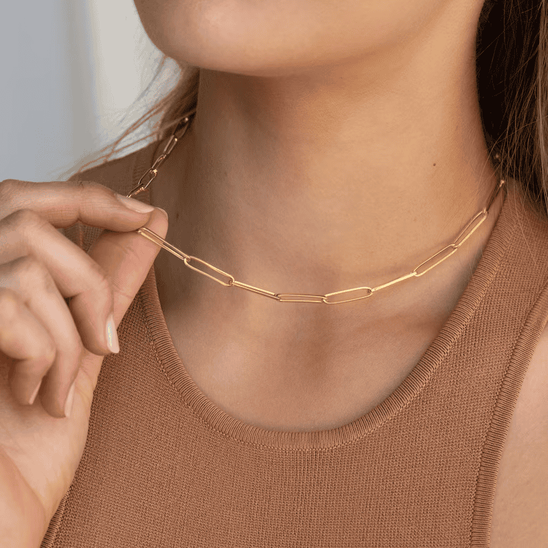 Necklace: Paper Clip