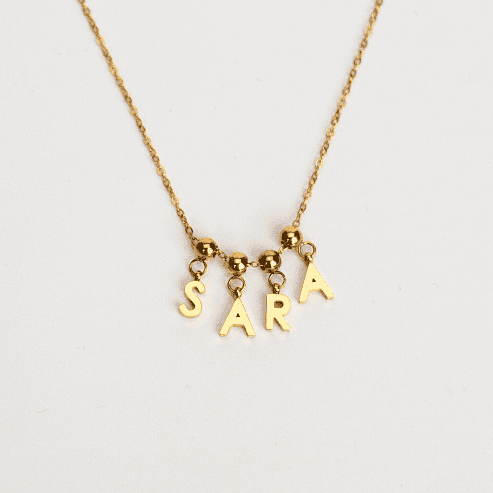 Necklace: Name Letters