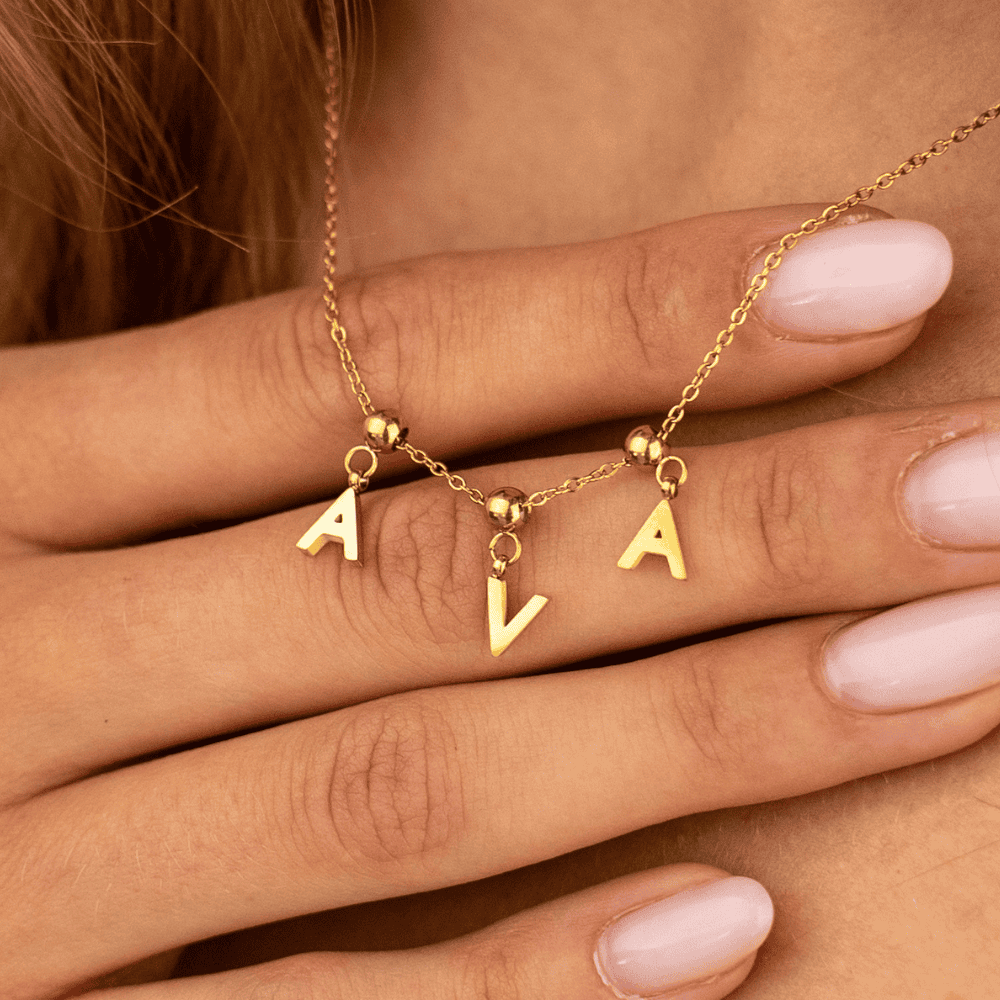 Necklace: Name Letters