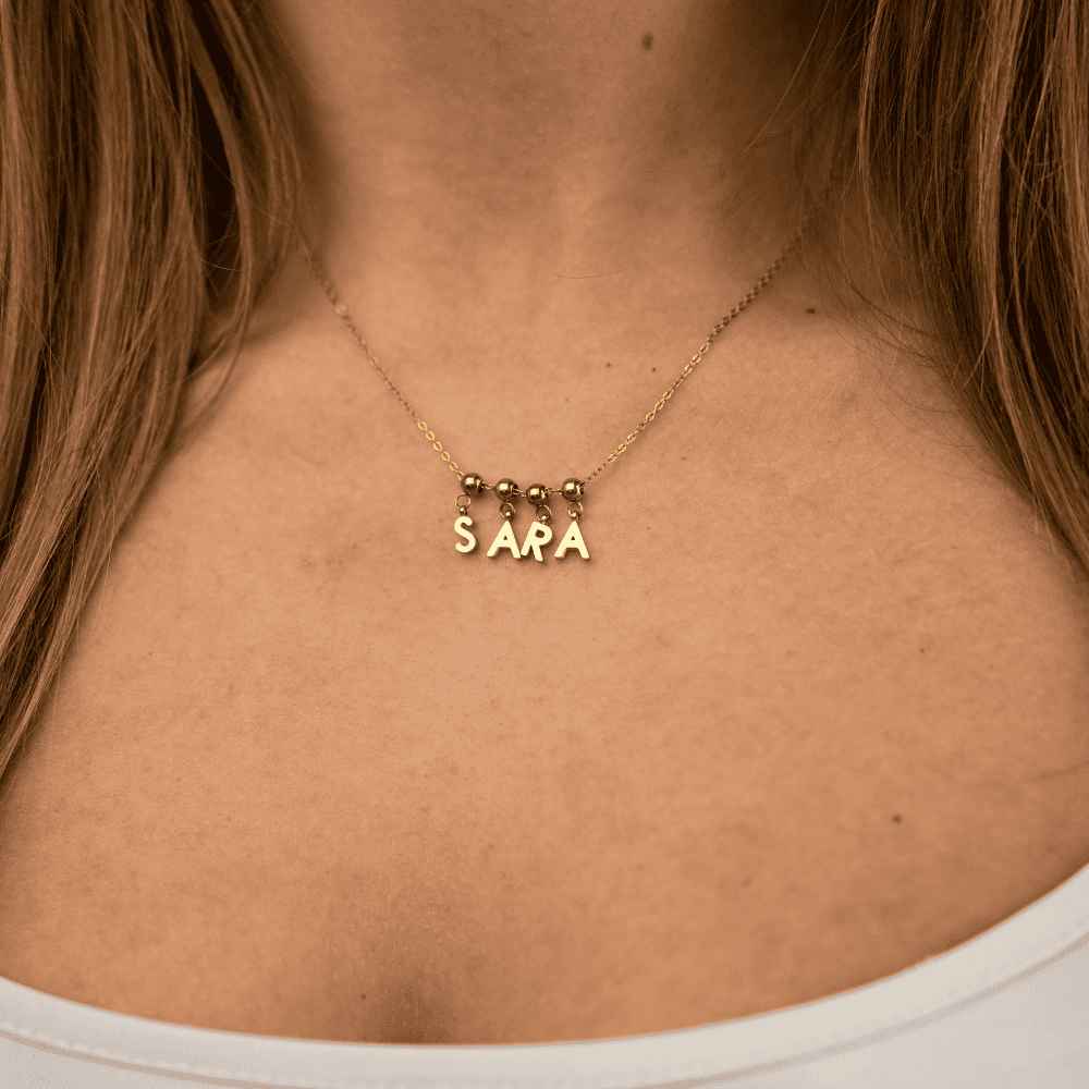 Necklace: Name Letters