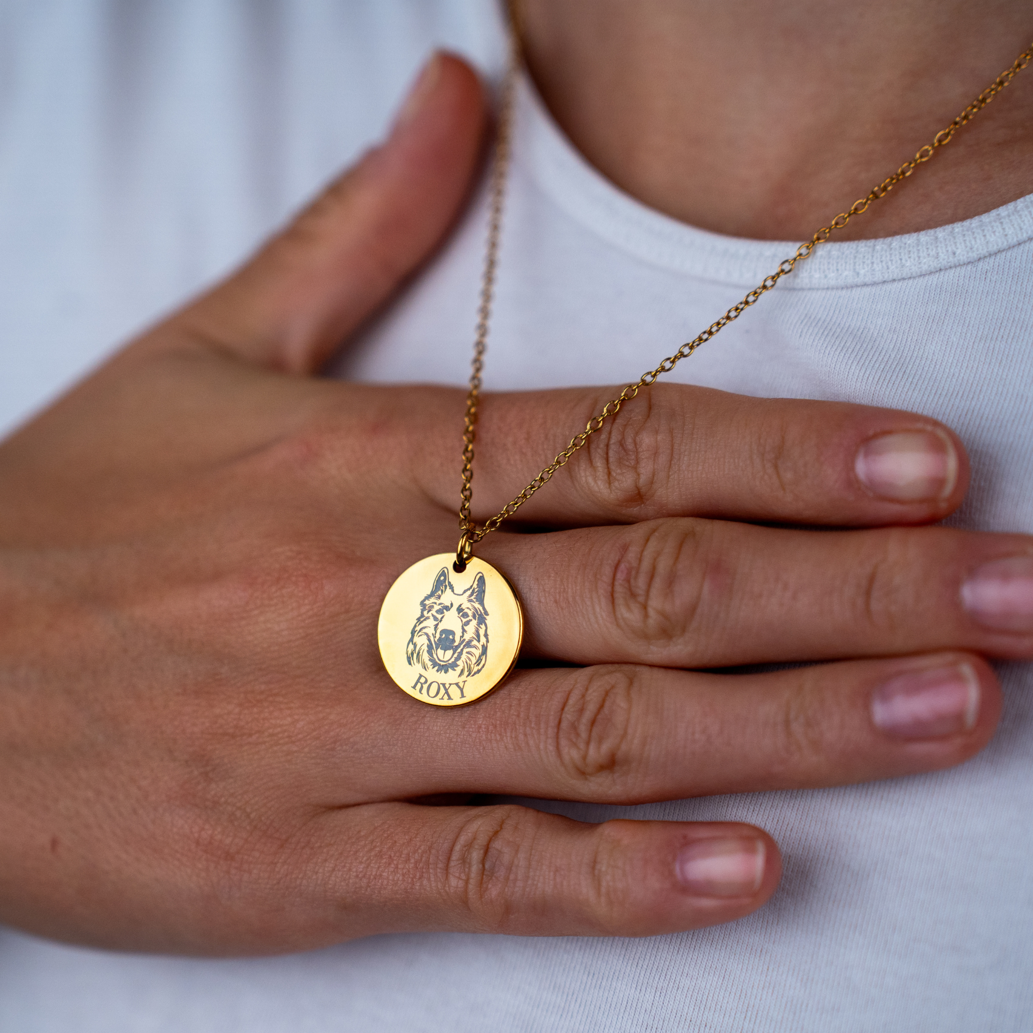 Necklace: Pet Portrait