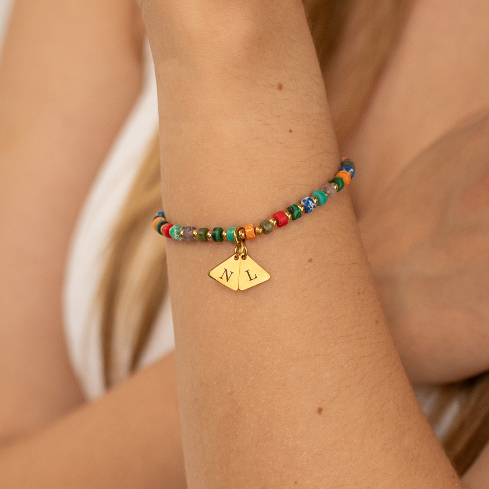 Zapestnica: Summer Initials