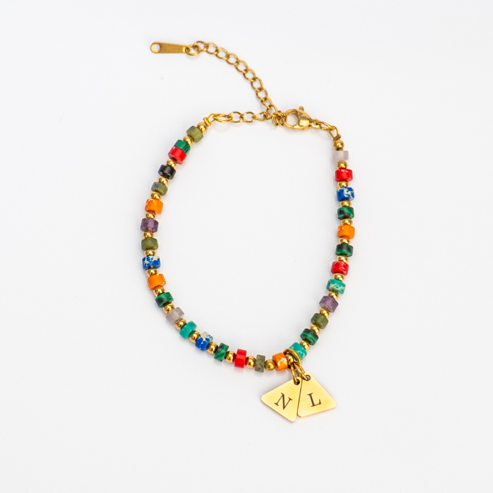 Zapestnica: Summer Initials