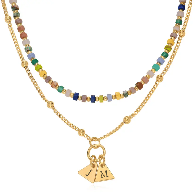 Necklace: Summer Initials