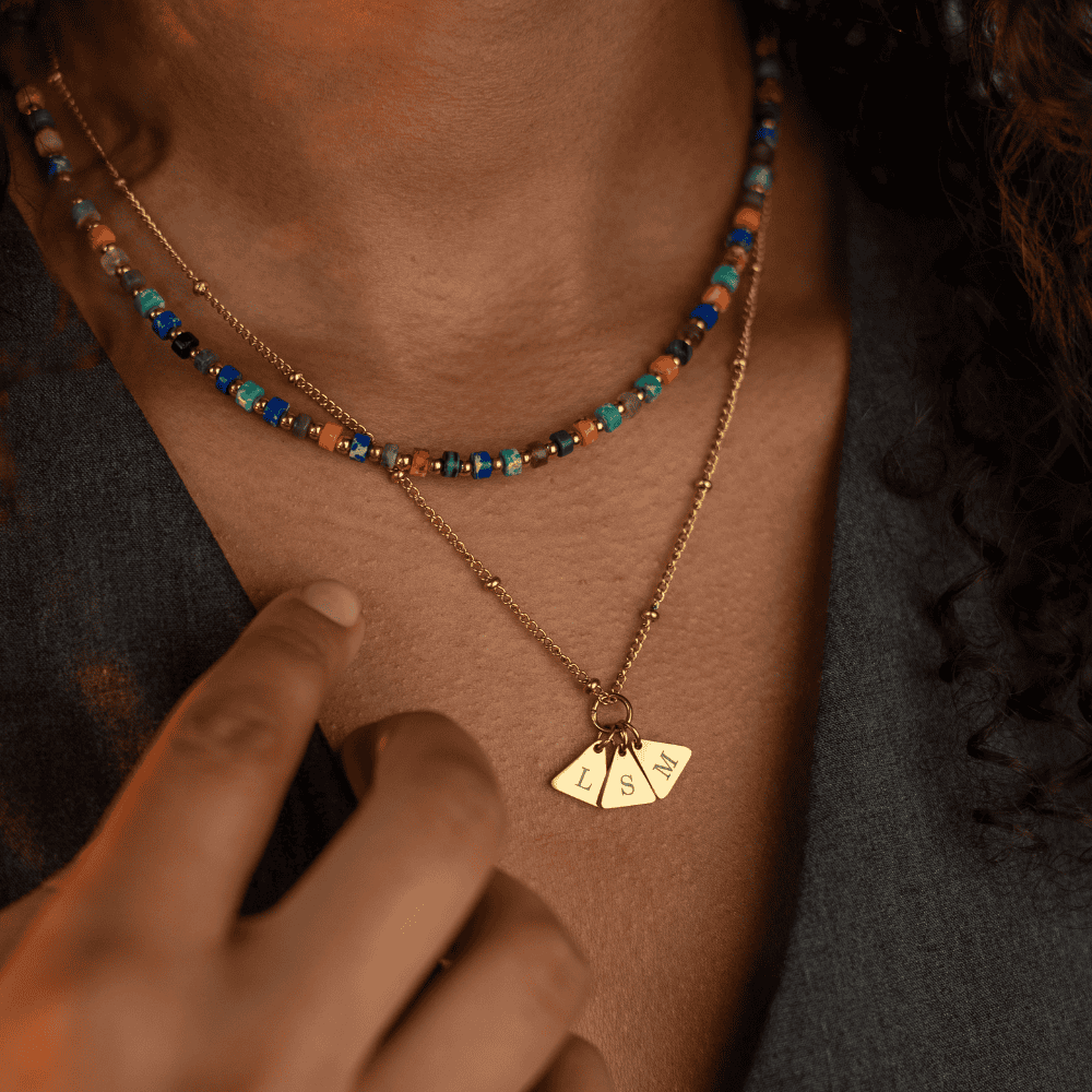 Necklace: Summer Initials