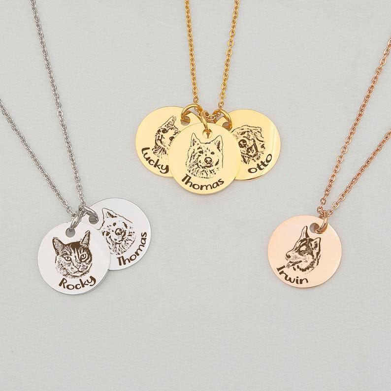 Necklace: Pet Portrait