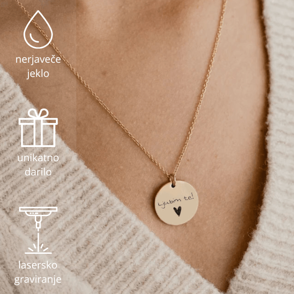 Necklace: Handwriting