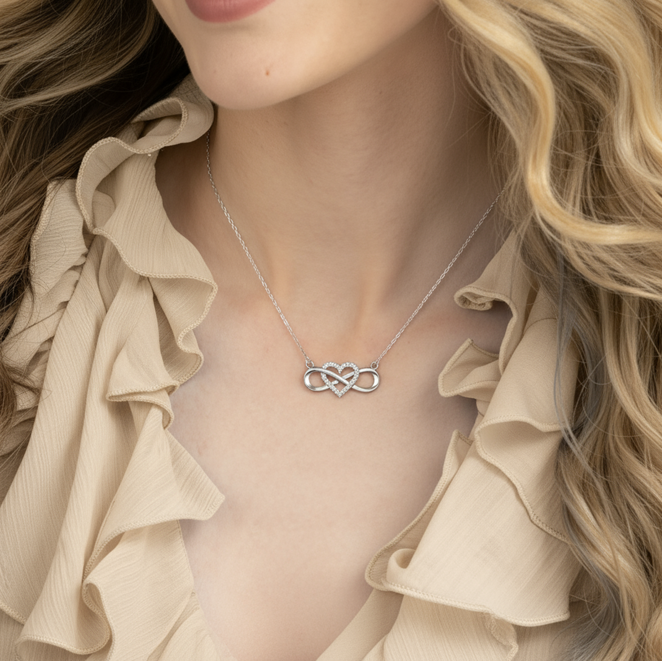Ogrlica: Infinity Heart
