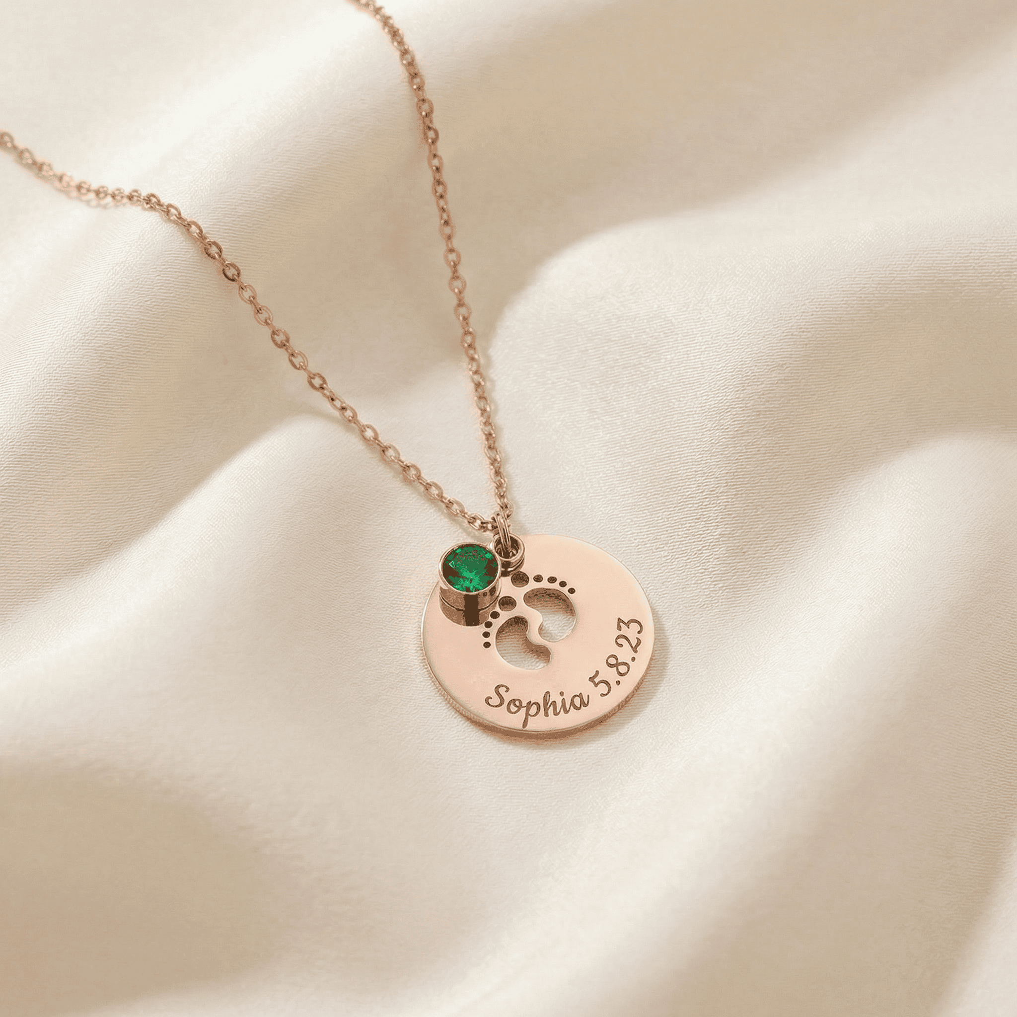 Ketting: Babyvoetjes