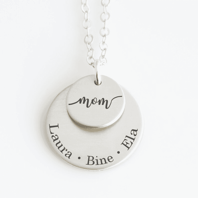 Necklace: Double Pendant