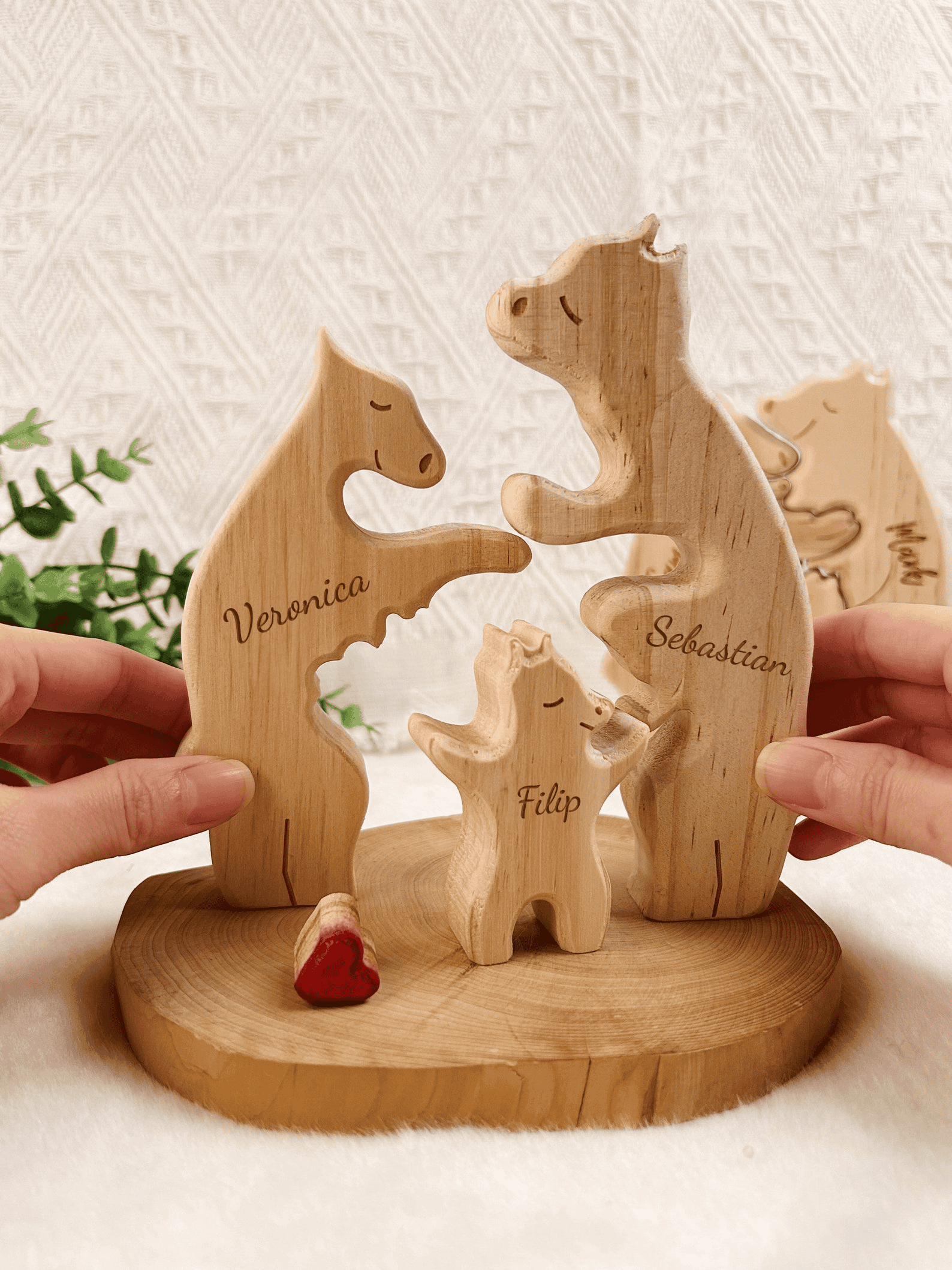 Družinski Puzzli: Wooden Bears