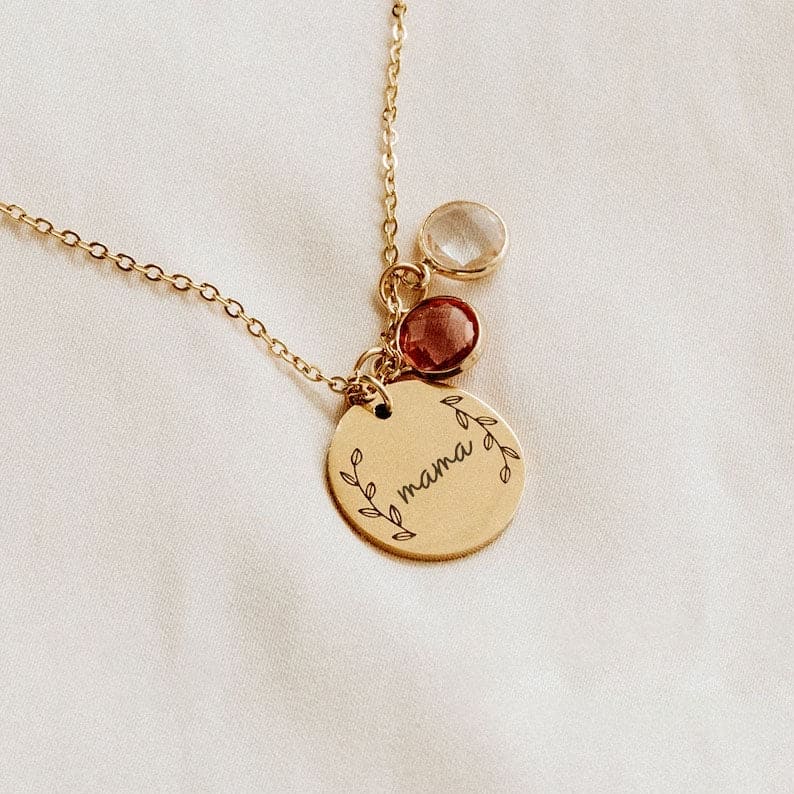 Necklace: Mama Birthstone