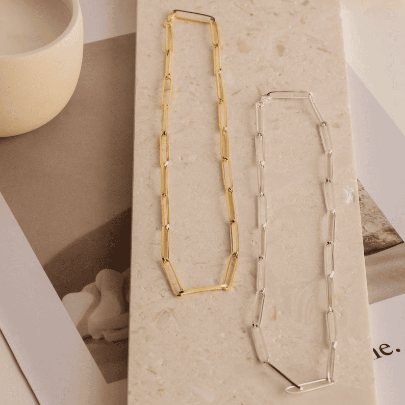 Necklace: Paper Clip