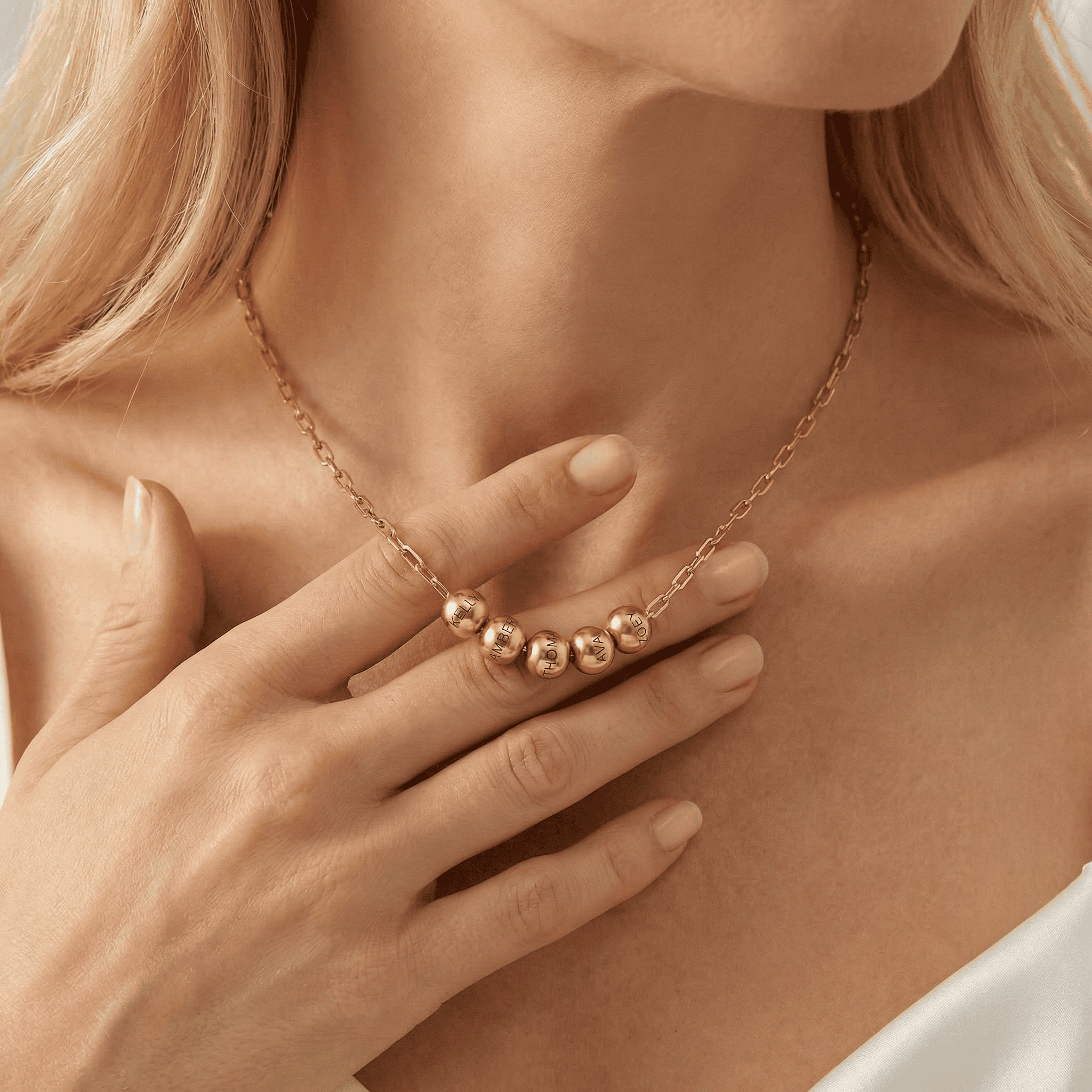 Necklace: Name Beads