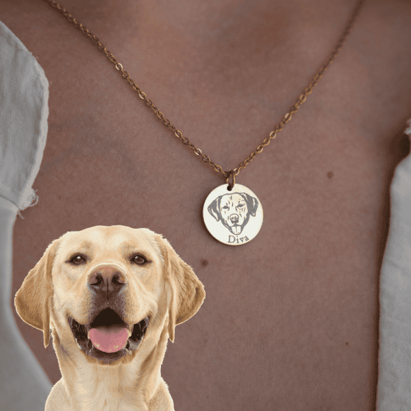Necklace: Pet Portrait
