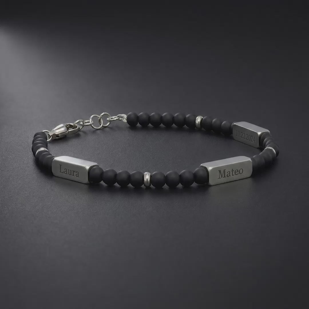 Brățară: Tribute [Negru Mat]