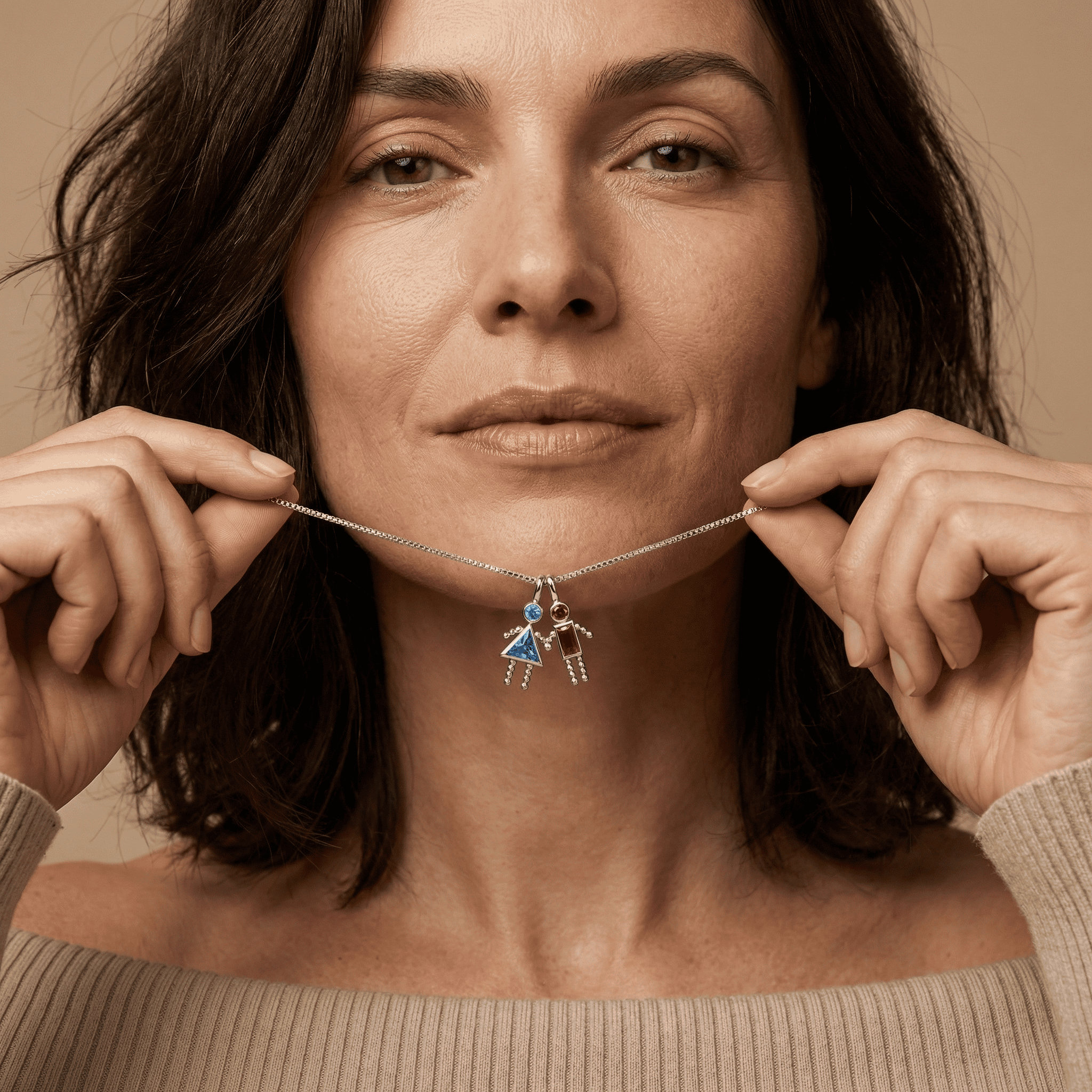 Necklace: Family Birthstone → Halskette: Family Birthstone