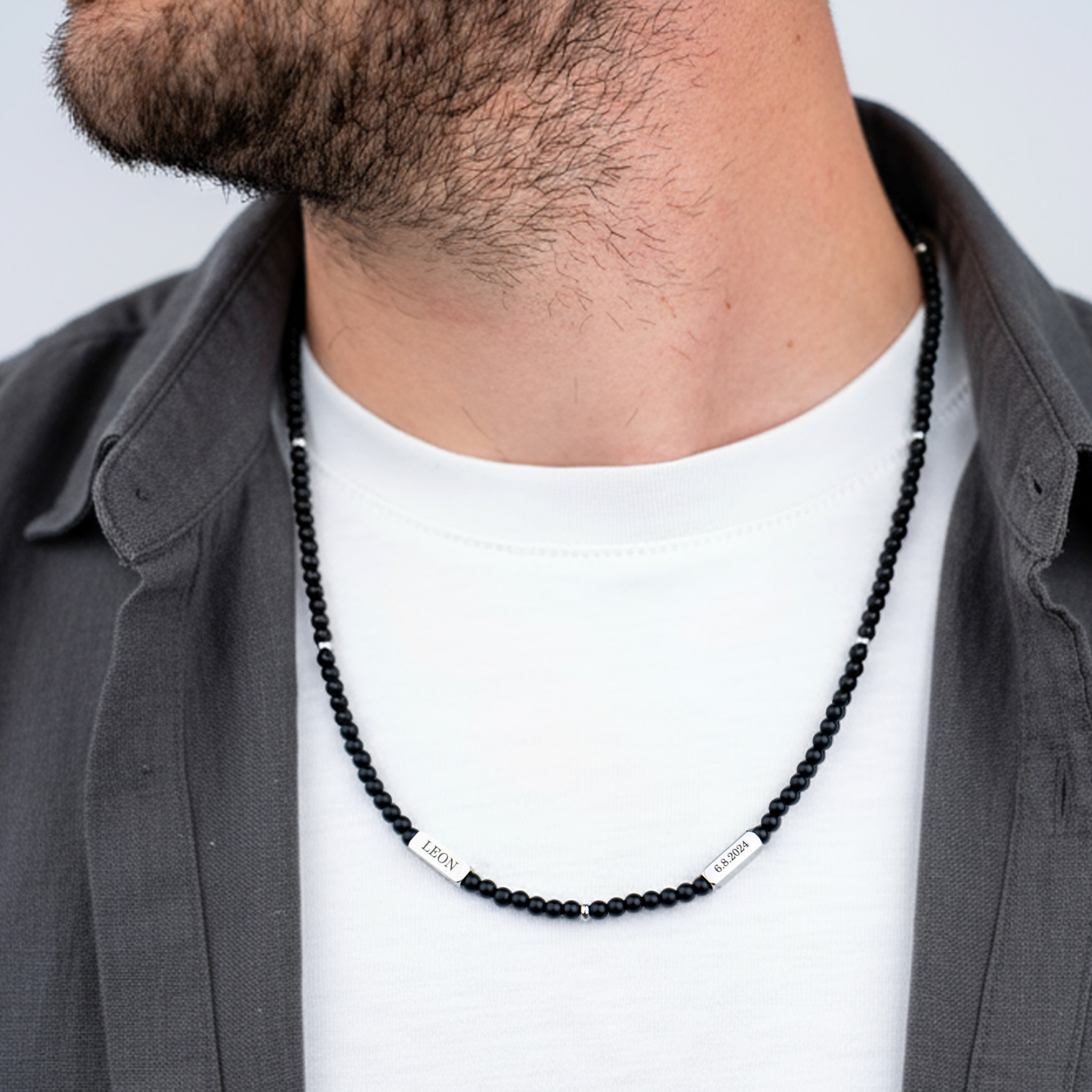 Necklace: Tribute [Matte Black]