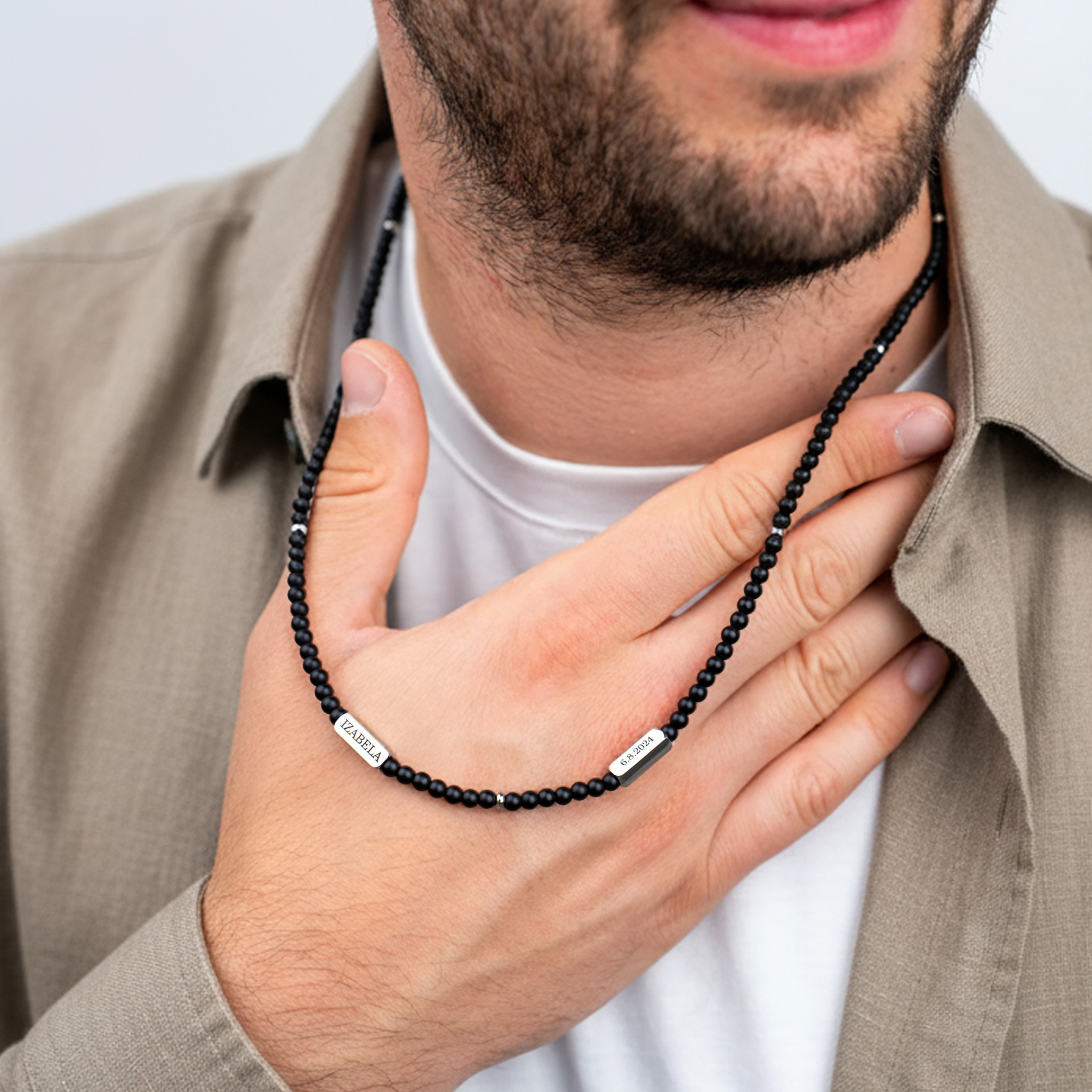 Necklace: Tribute [Matte Black]