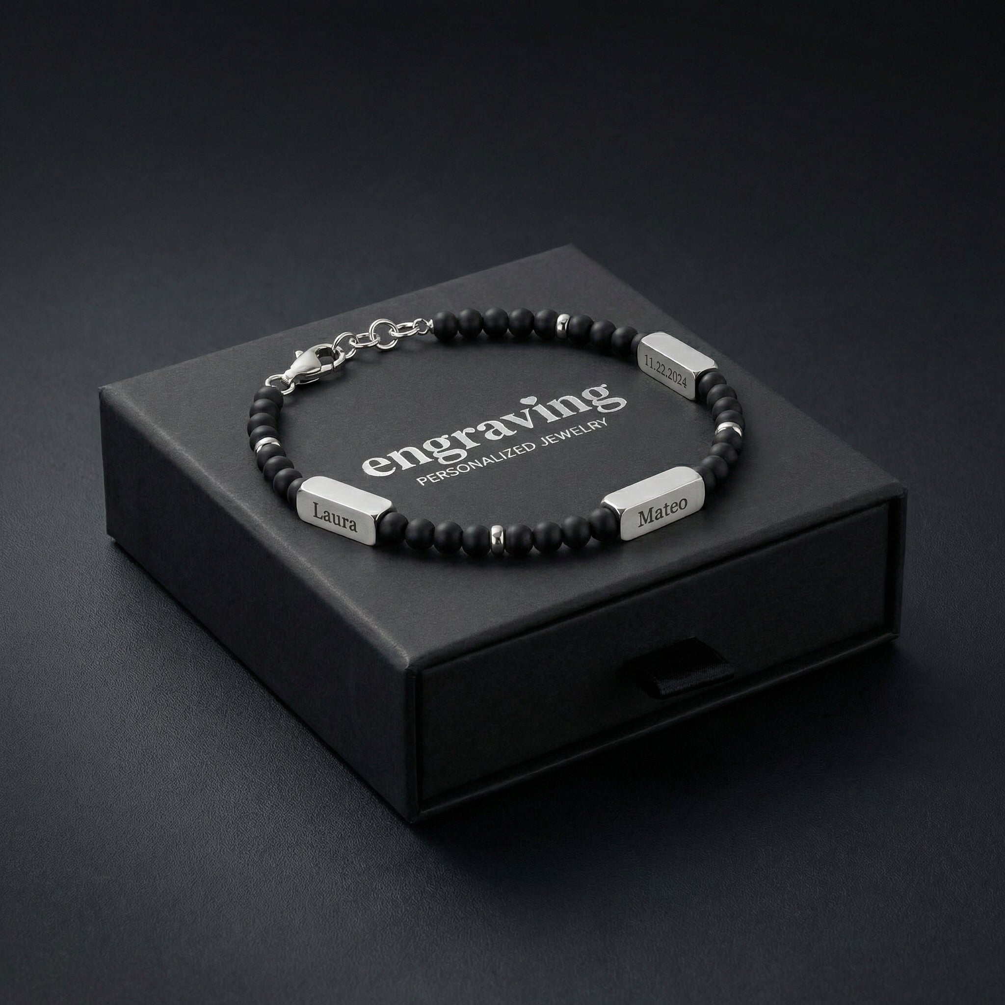 Brățară: Tribute [Negru Mat]