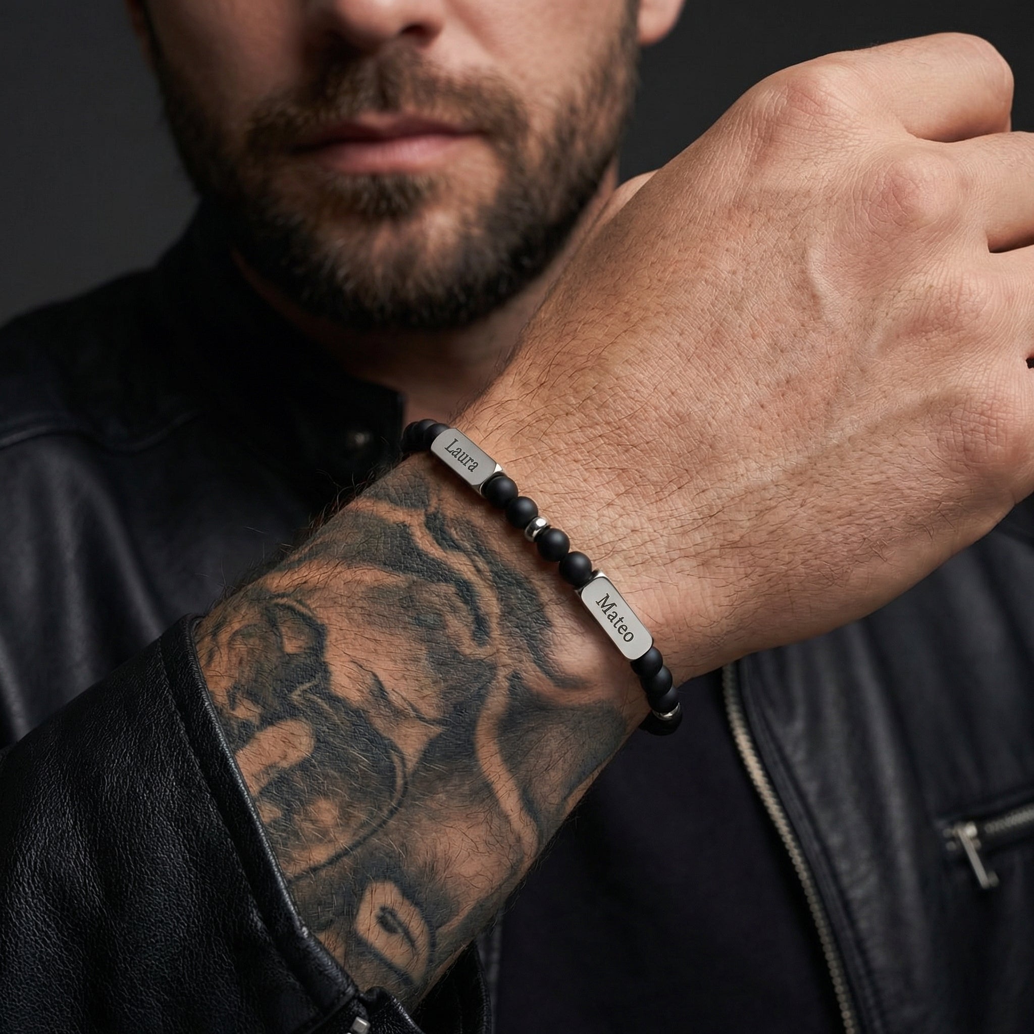 Brățară: Tribute [Negru Mat]