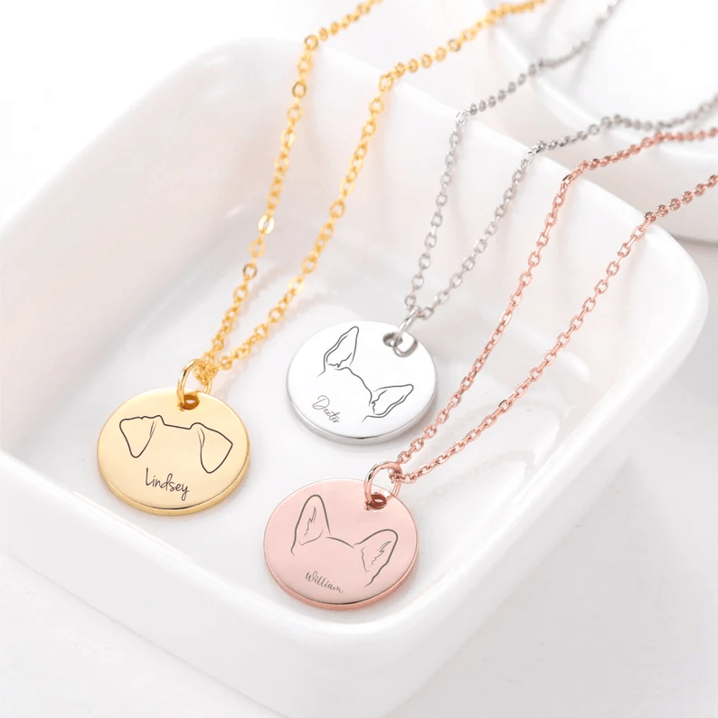 Necklace: Pet Silhouette