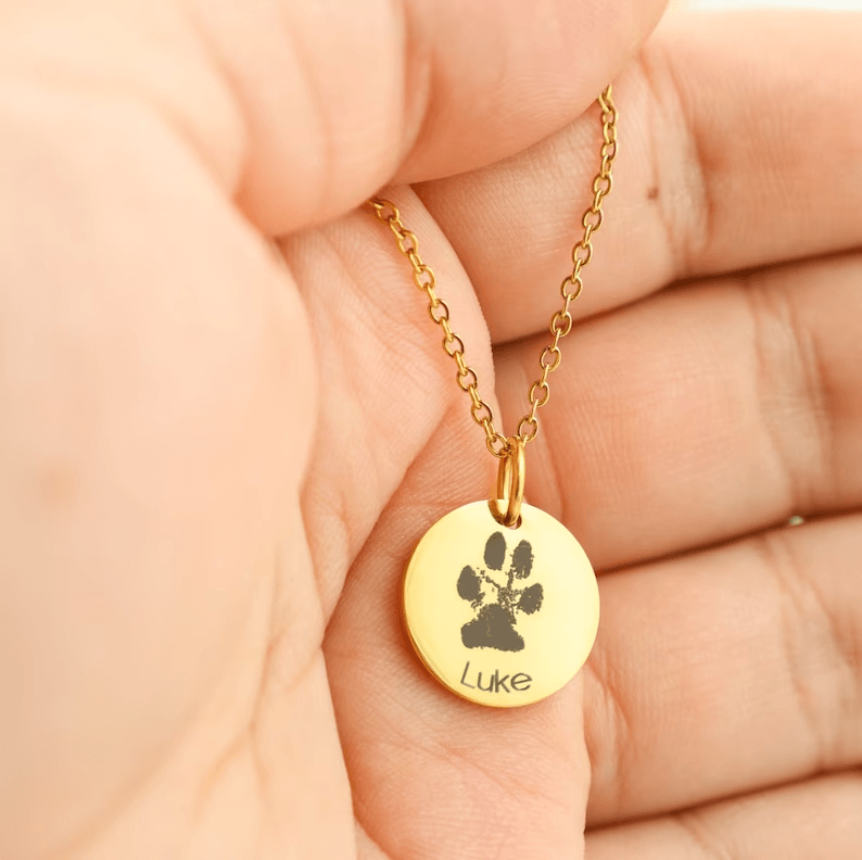 Ogrlica: Paw Print
